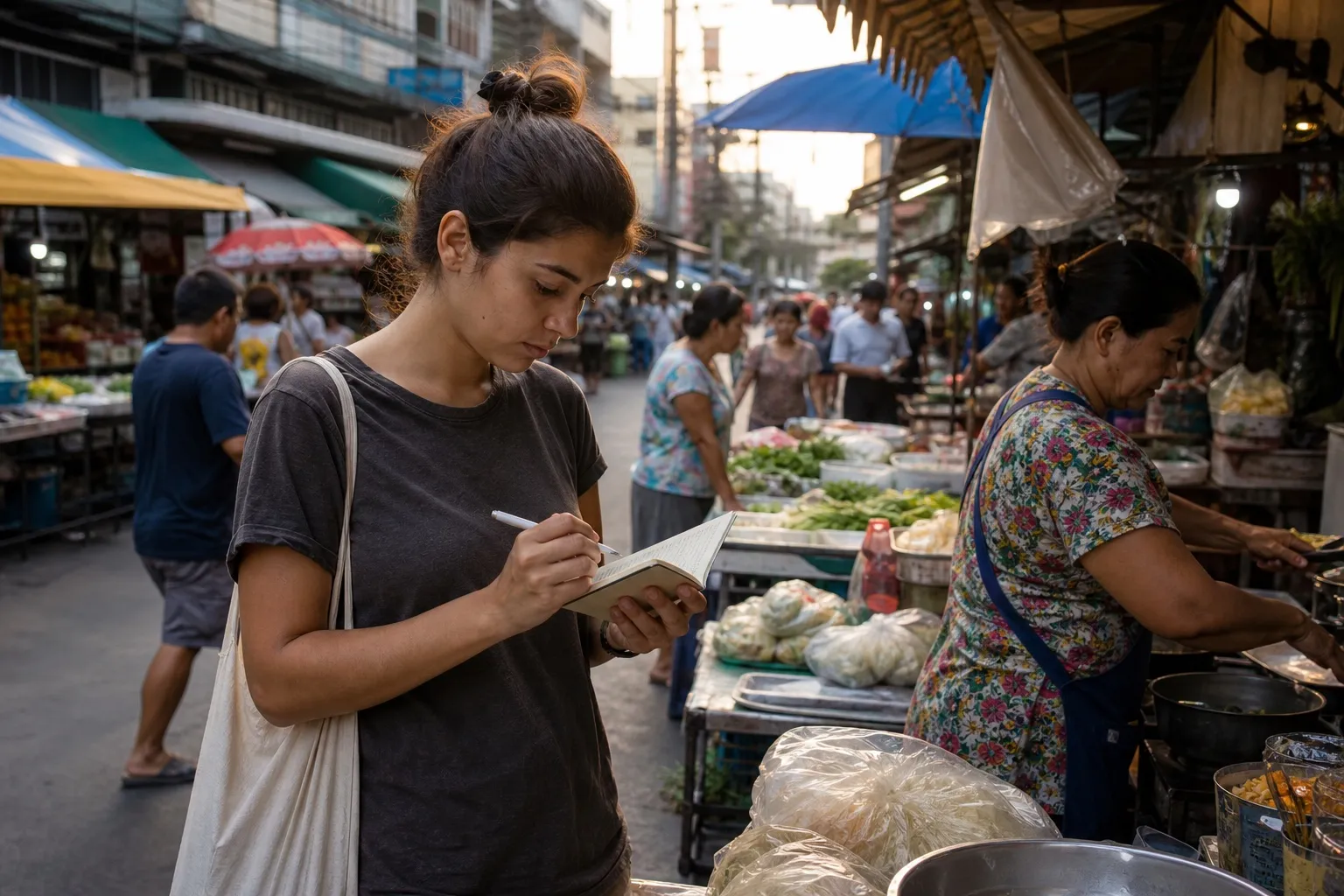 Beginner Thai vocabulary notes and study materials